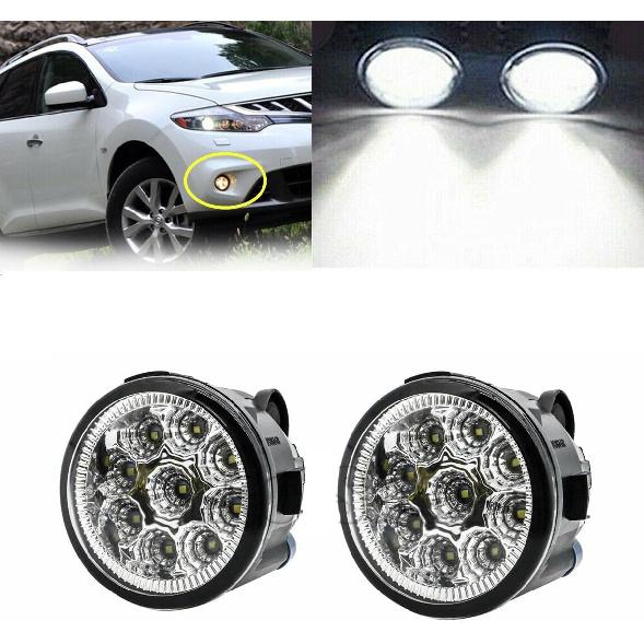 6000K LED Pair of Bumper Fog Light Driving Lamps Compatible with QX50 M37 PC Lens FIT OE 261508993B NI2590104 NI2590104 475700010
6000K LED Pair of Bumper Fog Light Driving Lamps Compatible with QX50 M37 PC Lens FIT OE 261508993B NI2590104 NI2590104 475700010