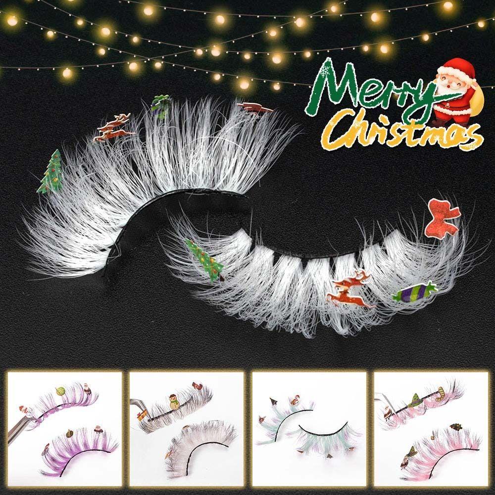 Eyelashes Extension Christmas False Eyelashes Christmas Fluffy Segmented Lashes Women/Female CS02
Eyelashes Extension Christmas False Eyelashes Christmas Fluffy Segmented Lashes Women/Female CS02
