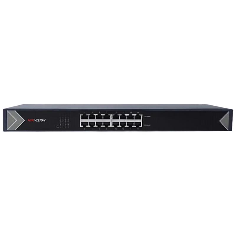 HIKVISION 16-Port Gigabit Rack-mount Unmanaged Switch
HIKVISION 16-Port Gigabit Rack-mount Unmanaged Switch