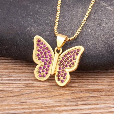 Nidin New Korean Fashion Necklace Women Crystal Shine Zircon Butterfly Pendant Personality Birthday Gift Party Wedding Jewelry розы красного
Nidin New Korean Fashion Necklace Women Crystal Shine Zircon Butterfly Pendant Personality Birthday Gift Party Wedding Jewelry розы красного