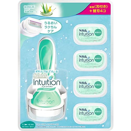Schick Schick Intuition Sensitive Skin Club Pack Женская бритва (5 сменных лезвий, 1 из которых уже прикреплено к основному блоку) Отдельный элемент Gre
Schick Schick Intuition Sensitive Skin Club Pack Женская бритва (5 сменных лезвий, 1 из которых уже прикреплено к основному блоку) Отдельный элемент Gre