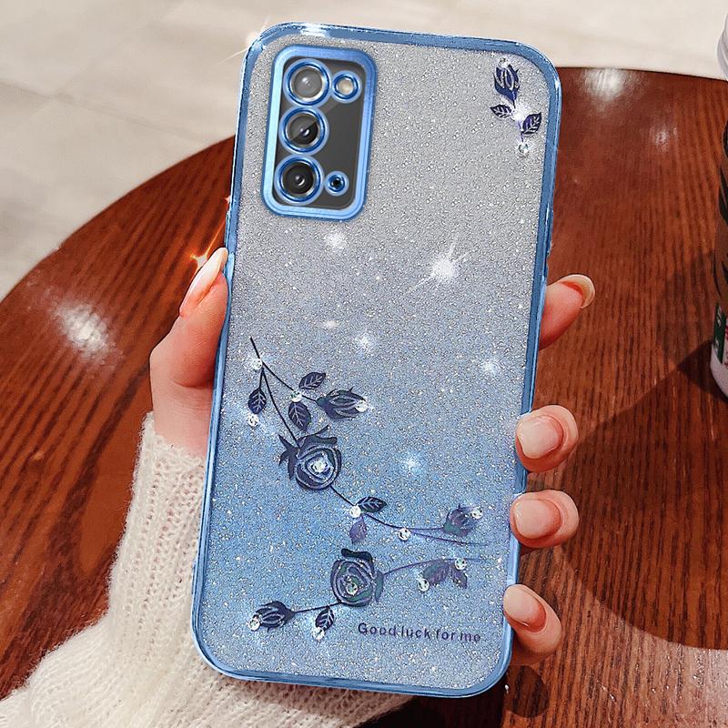 KADEM For Samsung Galaxy S20 4G/5G Case Rhinestone Glitter Phone Cover with Strap Blue
KADEM For Samsung Galaxy S20 4G/5G Case Rhinestone Glitter Phone Cover with Strap Blue