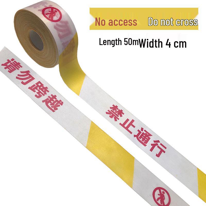 Thickened Warning Tape 100m - Isolation & Traffic Construction Safety Barrier
Thickened Warning Tape 100m - Isolation & Traffic Construction Safety Barrier