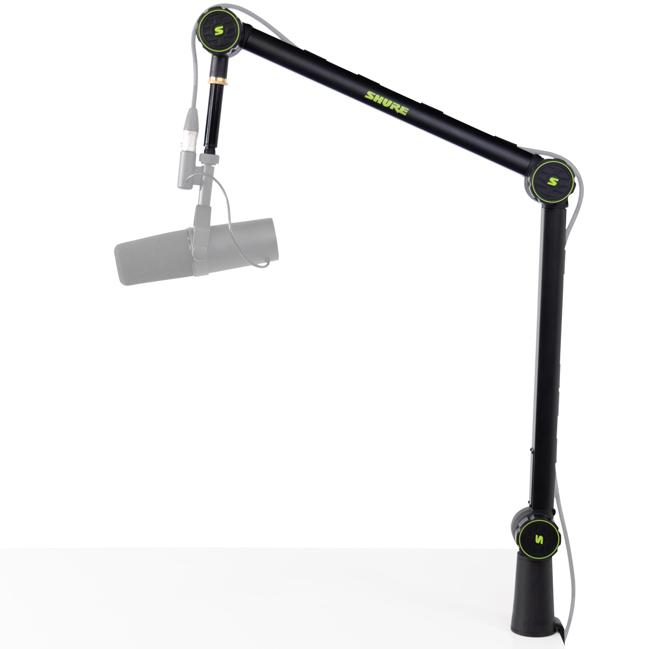Shure by Gator Desktop Microphone Arm Stand, 94cm Arm Length, 360-Degree Rotating Base, SH-BROADCAST1 [For Audio Recording, Video Streaming, Video
Shure by Gator Desktop Microphone Arm Stand, 94cm Arm Length, 360-Degree Rotating Base, SH-BROADCAST1 [For Audio Recording, Video Streaming, Video