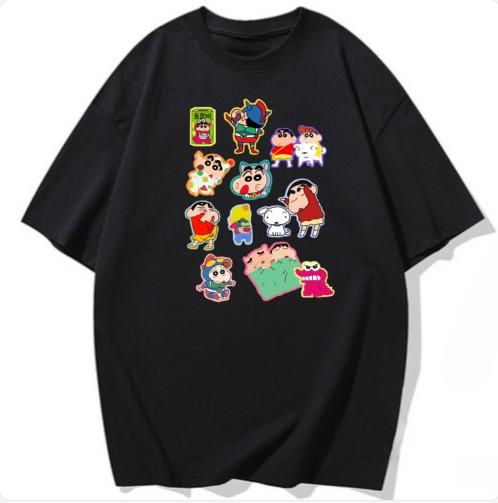 2026 Summer Comic Form Crayon Shinchan Image 100 Cotton Printed Oversize Casual Tshirt Adult Children Parentchild Top y2k S
2026 Summer Comic Form Crayon Shinchan Image 100 Cotton Printed Oversize Casual Tshirt Adult Children Parentchild Top y2k S