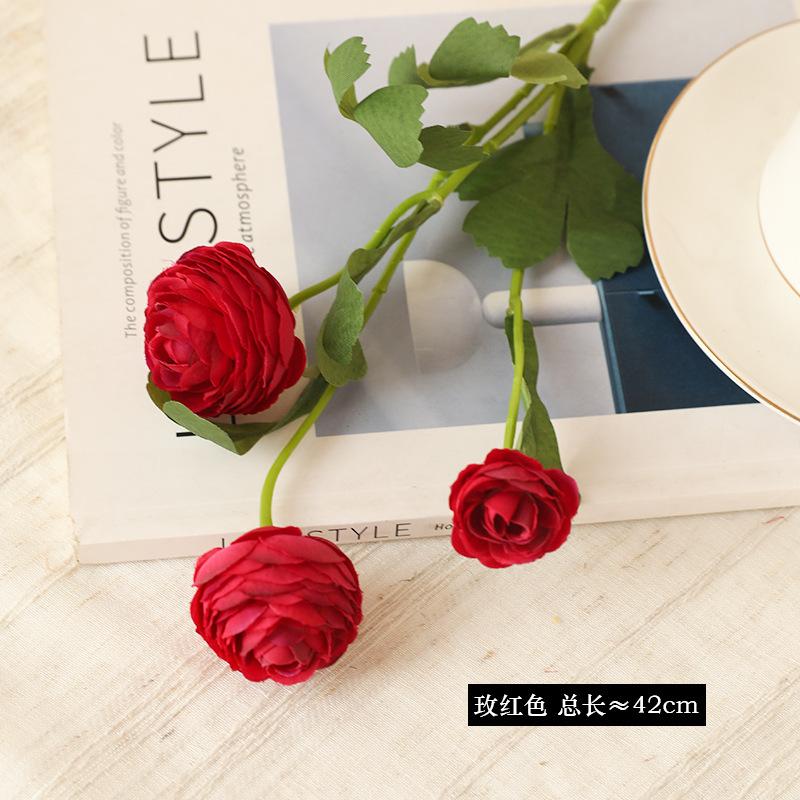 Jumo s new single-branch 3-head dew lotus simulated flower, high-end home furnishing hotel wedding scene decoration fake flower розы красного
Jumo s new single-branch 3-head dew lotus simulated flower, high-end home furnishing hotel wedding scene decoration fake flower розы красного