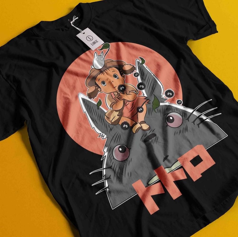 Мой сосед Тоторо Футболка Студия Ghibli Унесенные призраками Аниме Подарочная Футболка Все Размеры 4XL
Мой сосед Тоторо Футболка Студия Ghibli Унесенные призраками Аниме Подарочная Футболка Все Размеры 4XL