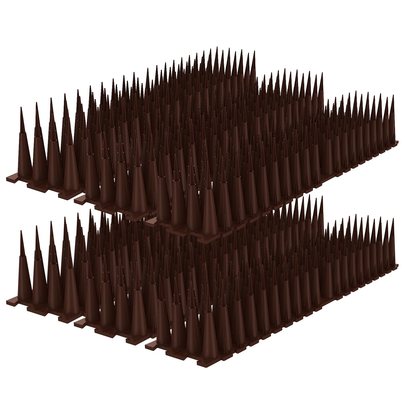 6 Pcs Plastic Bird Pigeon Spikes Anti Climb Spikes Cat Repellent Spikes Deterrent Humane Fence for Garden Pest Control коричневый
6 Pcs Plastic Bird Pigeon Spikes Anti Climb Spikes Cat Repellent Spikes Deterrent Humane Fence for Garden Pest Control коричневый