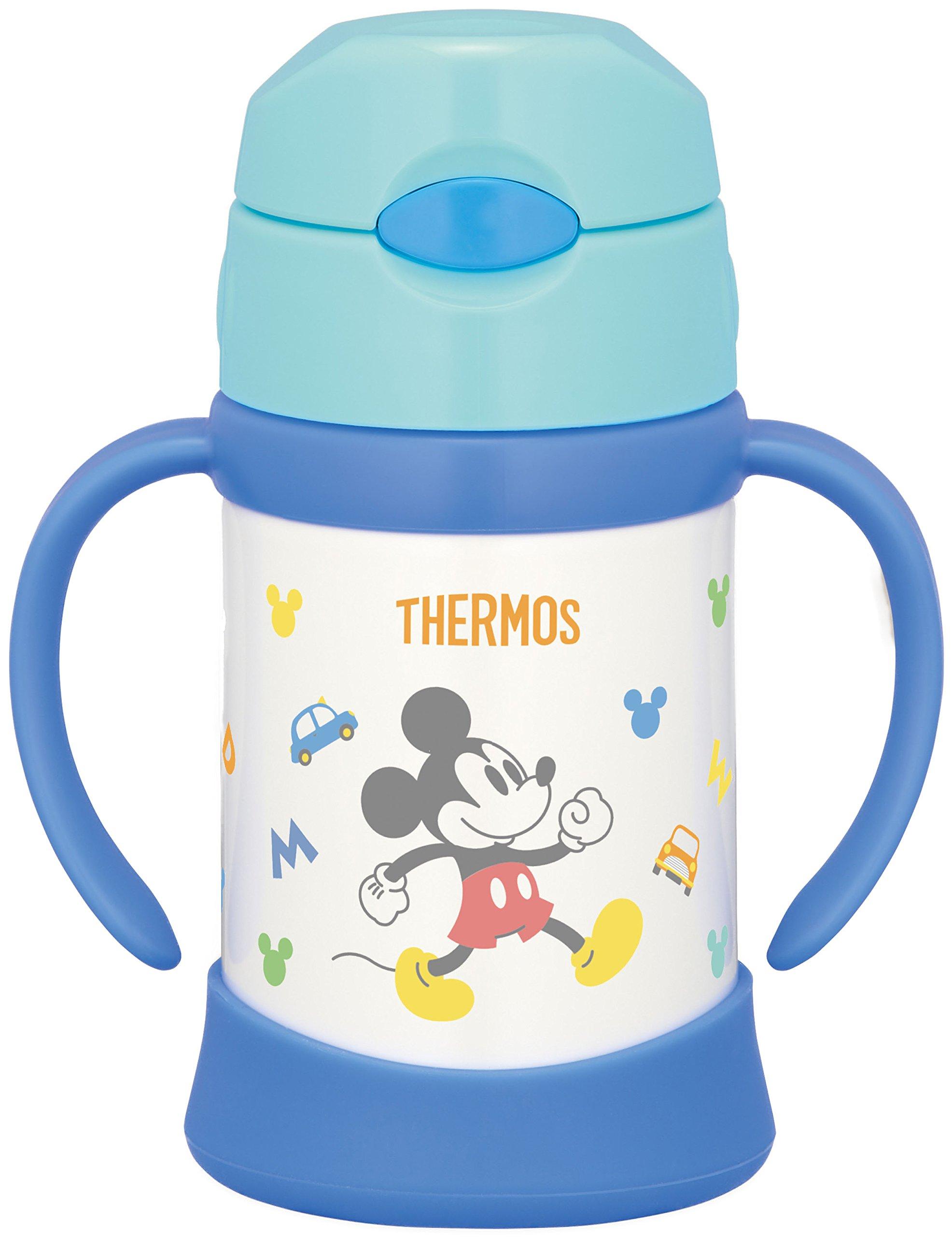 Thermos Vacuum Insulated Baby Straw Mug Mickey From around 9 months (Light Blue)
Thermos Vacuum Insulated Baby Straw Mug Mickey From around 9 months (Light Blue)