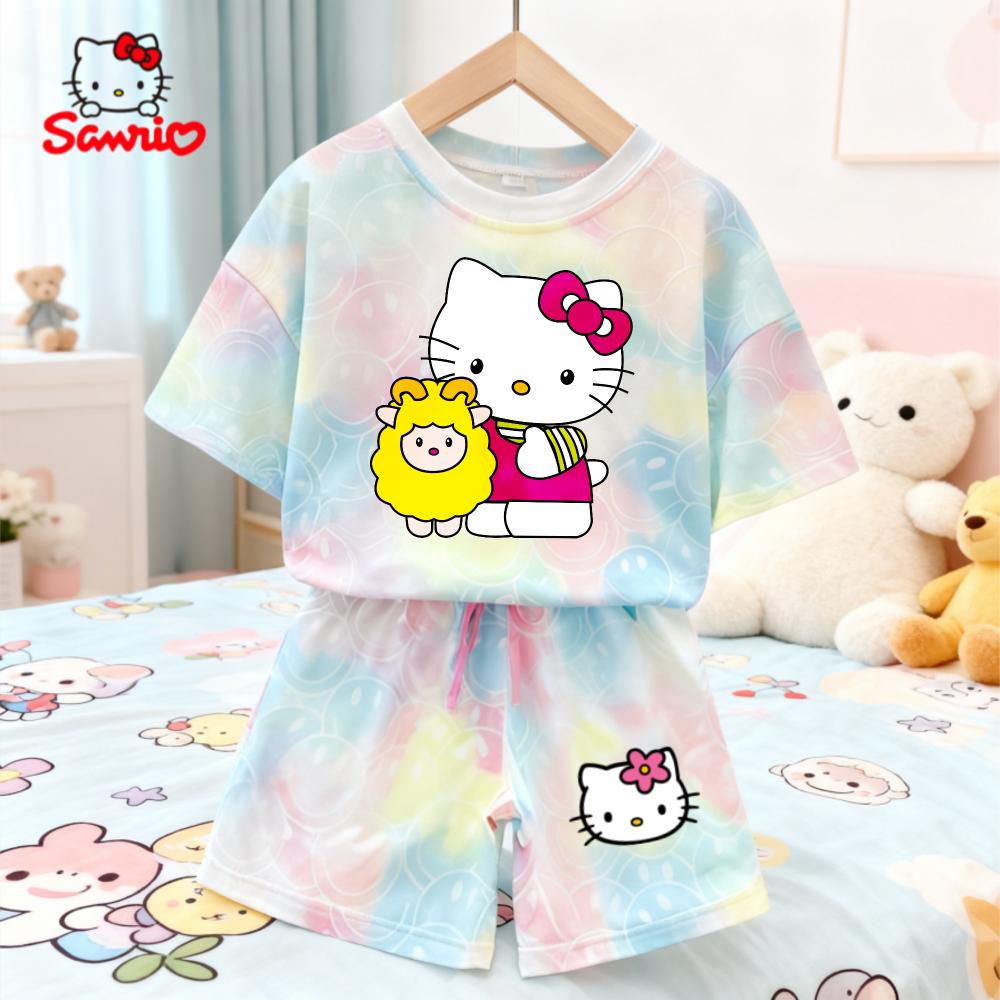 Літні Кавайні Набори Hello Kitty Дихаючі М які Дитячий Одяг Для Маленьких Дівчаток Милий Мультяшний 3D Принт Короткий Рукав Тонкий Дво peças 160
Літні Кавайні Набори Hello Kitty Дихаючі М які Дитячий Одяг Для Маленьких Дівчаток Милий Мультяшний 3D Принт Короткий Рукав Тонкий Дво peças 160