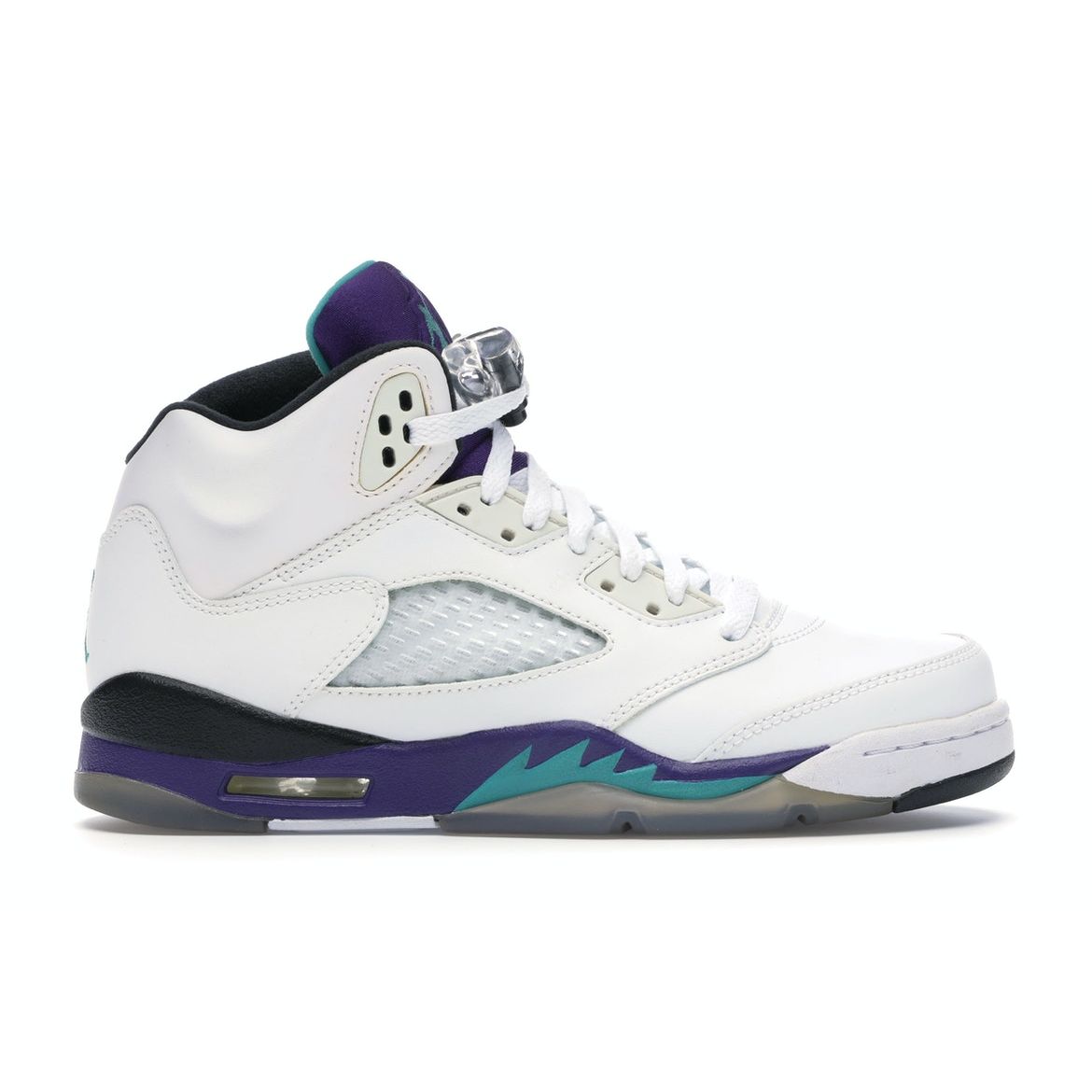 Детские кроссовки Air Jordan 5 Retro GS Grape 2013 White New-Emerald-Grape-Ice-Black 440888-108
Детские кроссовки Air Jordan 5 Retro GS Grape 2013 White New-Emerald-Grape-Ice-Black 440888-108