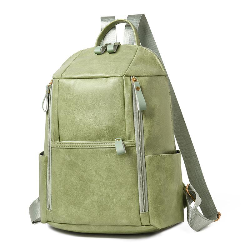 Женский рюкзак из ПУ большой вместимости с несколькими карманами зелёный
Женский рюкзак из ПУ большой вместимости с несколькими карманами зелёный