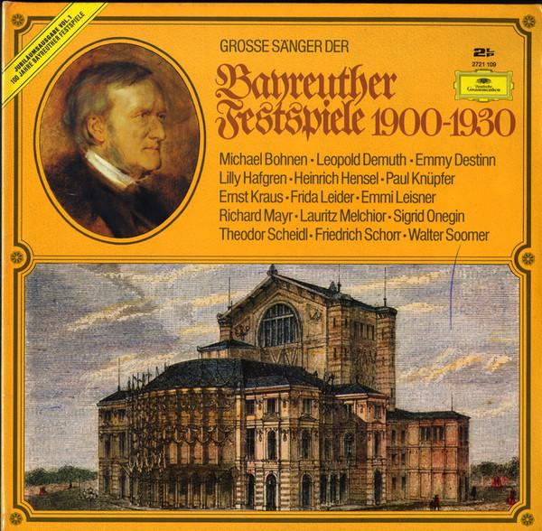 LP Record VARIOUS Grosse Snger Der Bayreuther Festsp 2721109 Deutsche Grammo Germany Classical Used
LP Record VARIOUS Grosse Snger Der Bayreuther Festsp 2721109 Deutsche Grammo Germany Classical Used