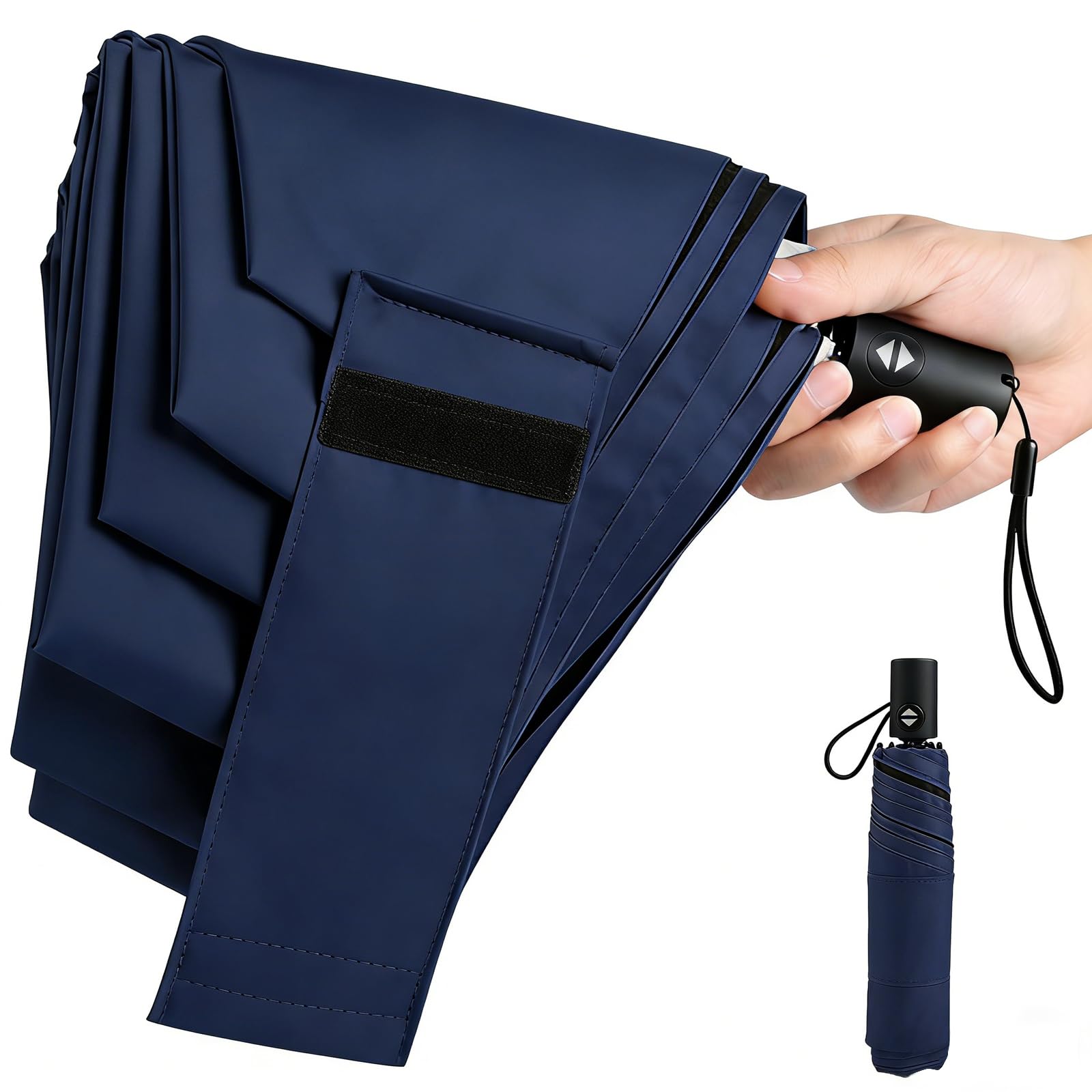 AULIFLOWER Folding Sun UV Complete Sun and Rain Shape Automatic 6 Folding Water UV Navy Umbrella, Umbrella, 100% Protection, Use, Retention, Темно-синій
AULIFLOWER Folding Sun UV Complete Sun and Rain Shape Automatic 6 Folding Water UV Navy Umbrella, Umbrella, 100% Protection, Use, Retention, Темно-синій