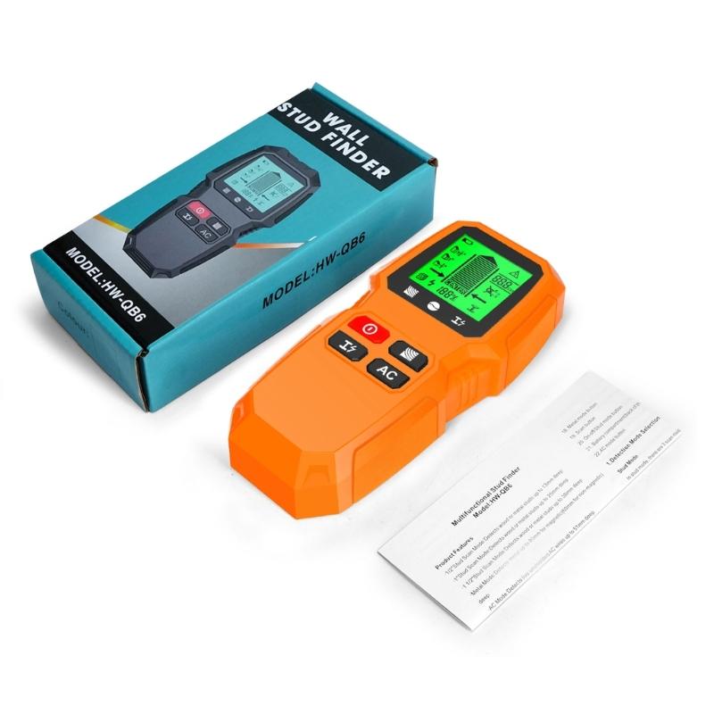 Studs Finder Wall Scanner 7in1 Studs Detectors with Intelligent Microprocessor Chip Digital Display Studs Sensor Finder жовтий
Studs Finder Wall Scanner 7in1 Studs Detectors with Intelligent Microprocessor Chip Digital Display Studs Sensor Finder жовтий
