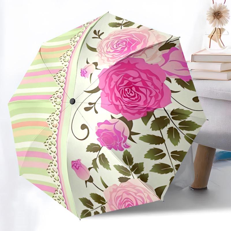 1pc Floral, Pastel Automatic Opening/Closing Folding Umbrella with 8 Ribs, Portable Sunshade Umbrella Birthday and Holidays gifts yy250105093
1pc Floral, Pastel Automatic Opening/Closing Folding Umbrella with 8 Ribs, Portable Sunshade Umbrella Birthday and Holidays gifts yy250105093