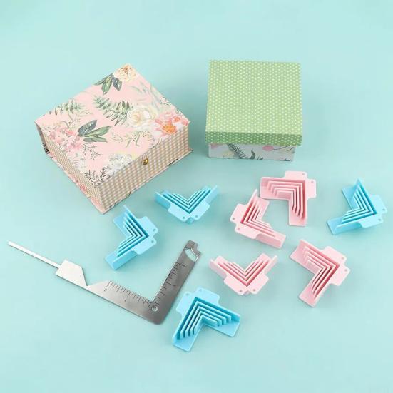 Corner Divider Assembly Clamps Easy to Use Multipurpose Scrapbooking Crafts Card Corner Guides Fixing Clips 4pcs
Corner Divider Assembly Clamps Easy to Use Multipurpose Scrapbooking Crafts Card Corner Guides Fixing Clips 4pcs