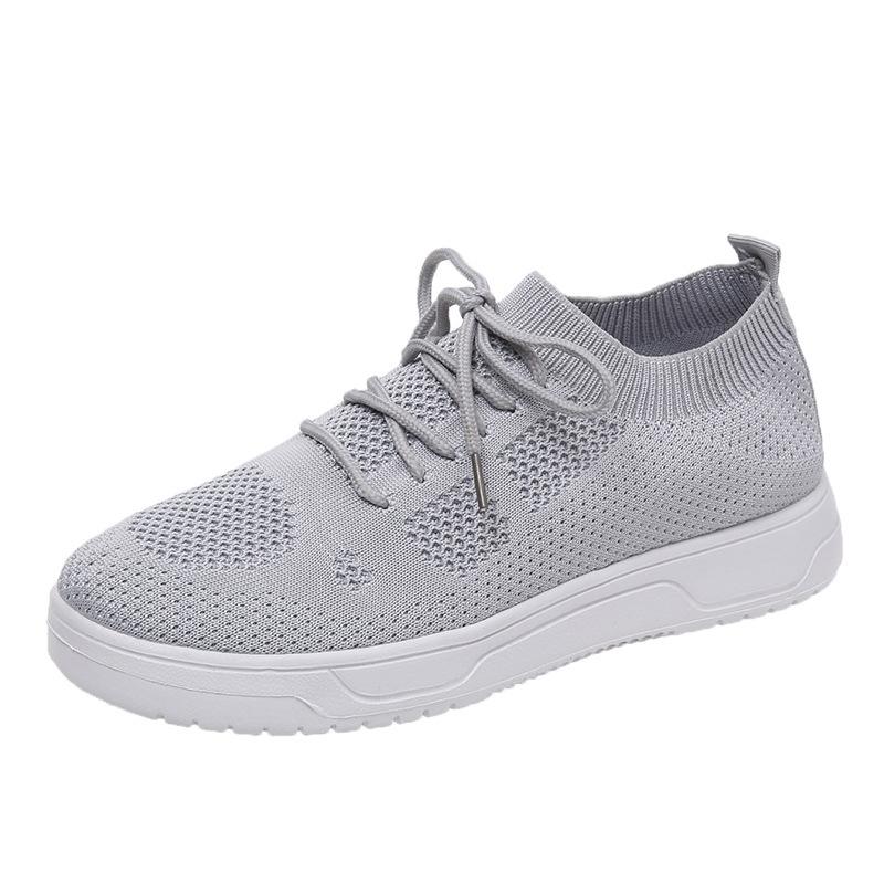 Sneakers 22 Spring and Autumn thick-soled lace-up fly-woven dad shoes single shoes breathable and high low heels 43 сірий колір
Sneakers 22 Spring and Autumn thick-soled lace-up fly-woven dad shoes single shoes breathable and high low heels 43 сірий колір