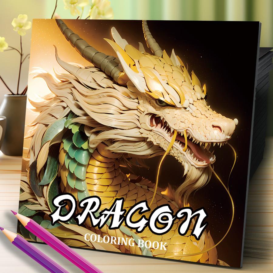 Bview Art Chinese Dragon Coloring Book for Adults & Kids: Stress Relief Art Therapy Drawing & Painting Pages dragon
Bview Art Chinese Dragon Coloring Book for Adults & Kids: Stress Relief Art Therapy Drawing & Painting Pages dragon