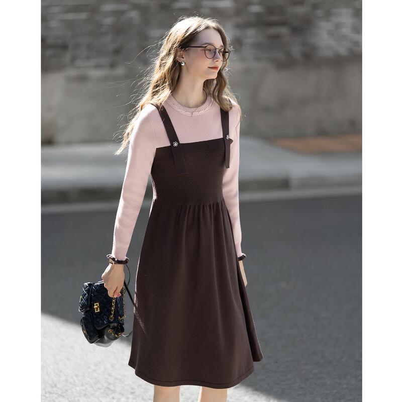 TonLion Women s Faux Two-Piece Knit A-Line Dress L
TonLion Women s Faux Two-Piece Knit A-Line Dress L