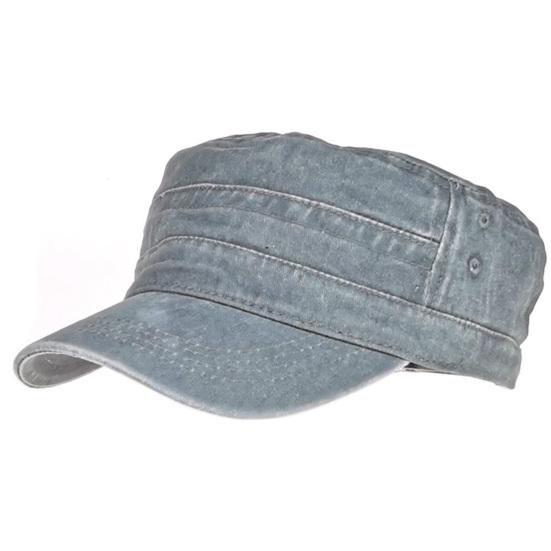 Baseball Cap Flat Top Washed Spring Summer Vintage Low-profile Cadet Hat for Outdoor сірий
Baseball Cap Flat Top Washed Spring Summer Vintage Low-profile Cadet Hat for Outdoor сірий