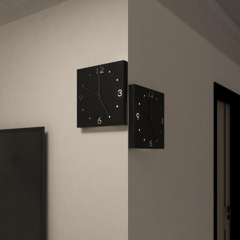 Led Wall Clocks Lighting Clock Living Room Intelligent Noiseless Hanging Watch Household Aesthetic Art Metal Watches Decoration Lithium Battery
Led Wall Clocks Lighting Clock Living Room Intelligent Noiseless Hanging Watch Household Aesthetic Art Metal Watches Decoration Lithium Battery