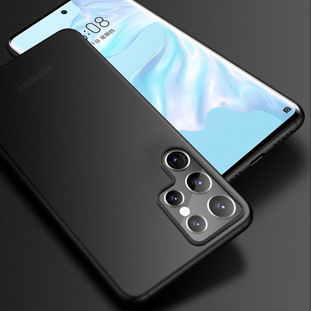 For Samsung Galaxy S21 Ultra 5G Anti-fingerprint Matte Phone Cover Ultra Thin PP Phone Case Transparent Black
For Samsung Galaxy S21 Ultra 5G Anti-fingerprint Matte Phone Cover Ultra Thin PP Phone Case Transparent Black