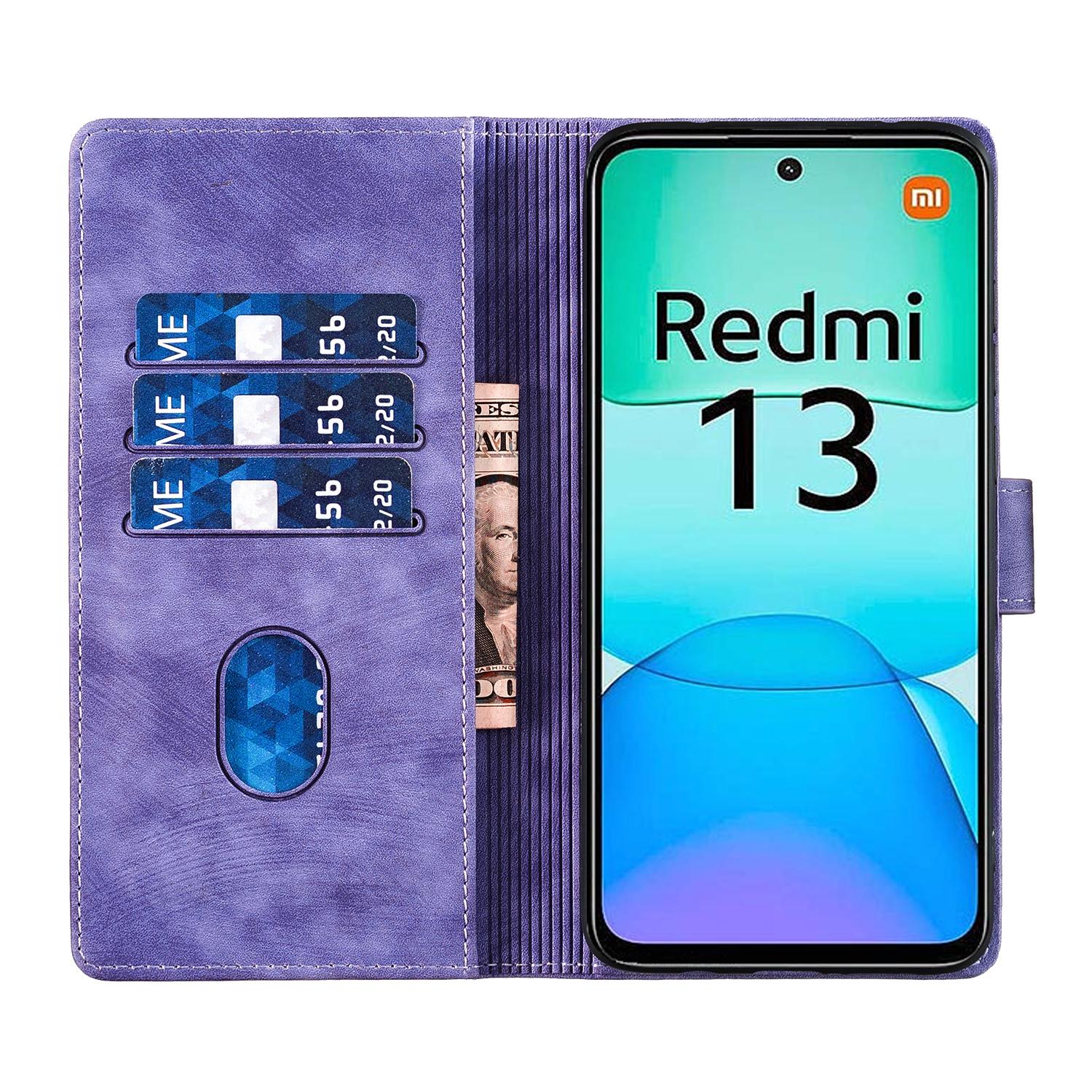 For Xiaomi Redmi 13 4G/13 5G Case Heart Cat Folding Stand PU Leather Phone Cover Purple
For Xiaomi Redmi 13 4G/13 5G Case Heart Cat Folding Stand PU Leather Phone Cover Purple