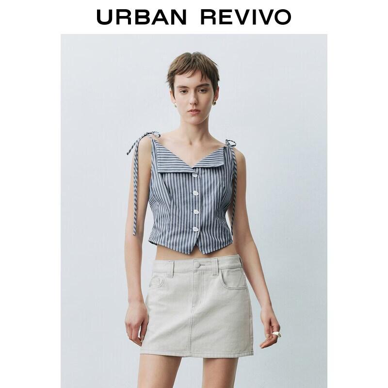 UR 2026 Women s Color Block Stripe Sleeveless Tie-Waist Shirt XL
UR 2026 Women s Color Block Stripe Sleeveless Tie-Waist Shirt XL