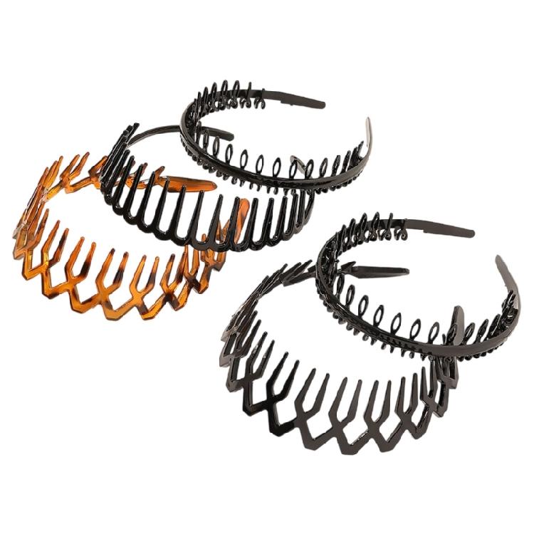 5Pieces Fashion Hairband AntiSlip Teeth Grip Hairhoop For Women Girl Face Washing Workout Party Office Daily Use 1
5Pieces Fashion Hairband AntiSlip Teeth Grip Hairhoop For Women Girl Face Washing Workout Party Office Daily Use 1