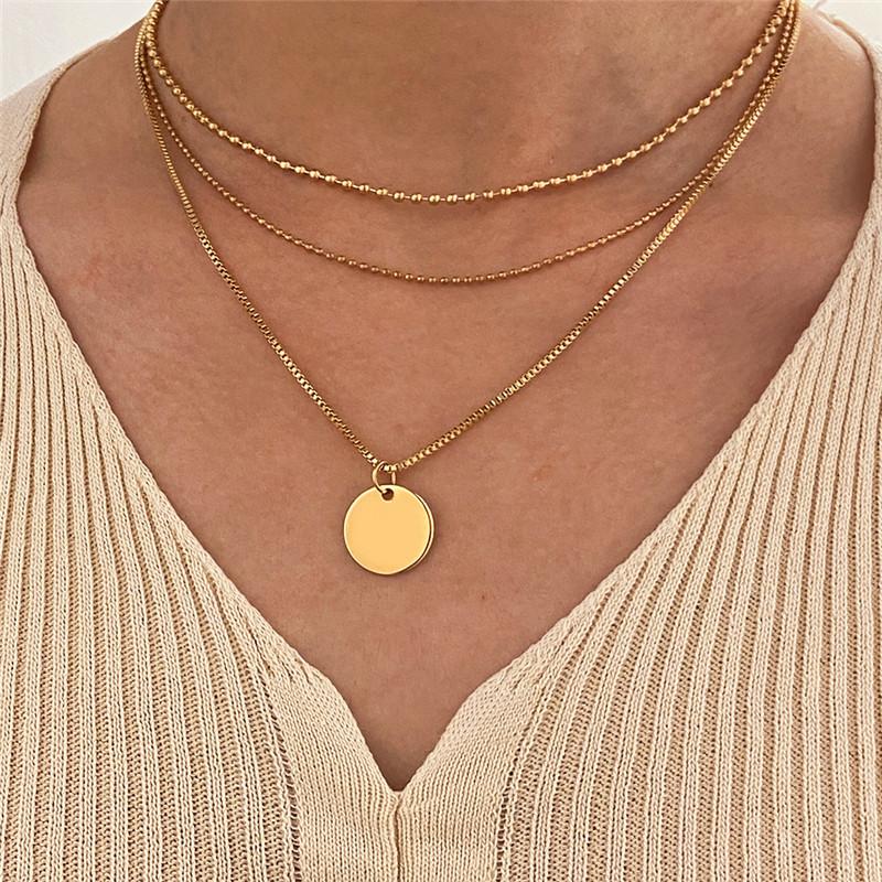 Vintage Twist Round Charm Layered Necklace Women s Jewelry Accessories for Girls Clothing Aesthetic Gifts Fashion Pendant 2026
Vintage Twist Round Charm Layered Necklace Women s Jewelry Accessories for Girls Clothing Aesthetic Gifts Fashion Pendant 2026