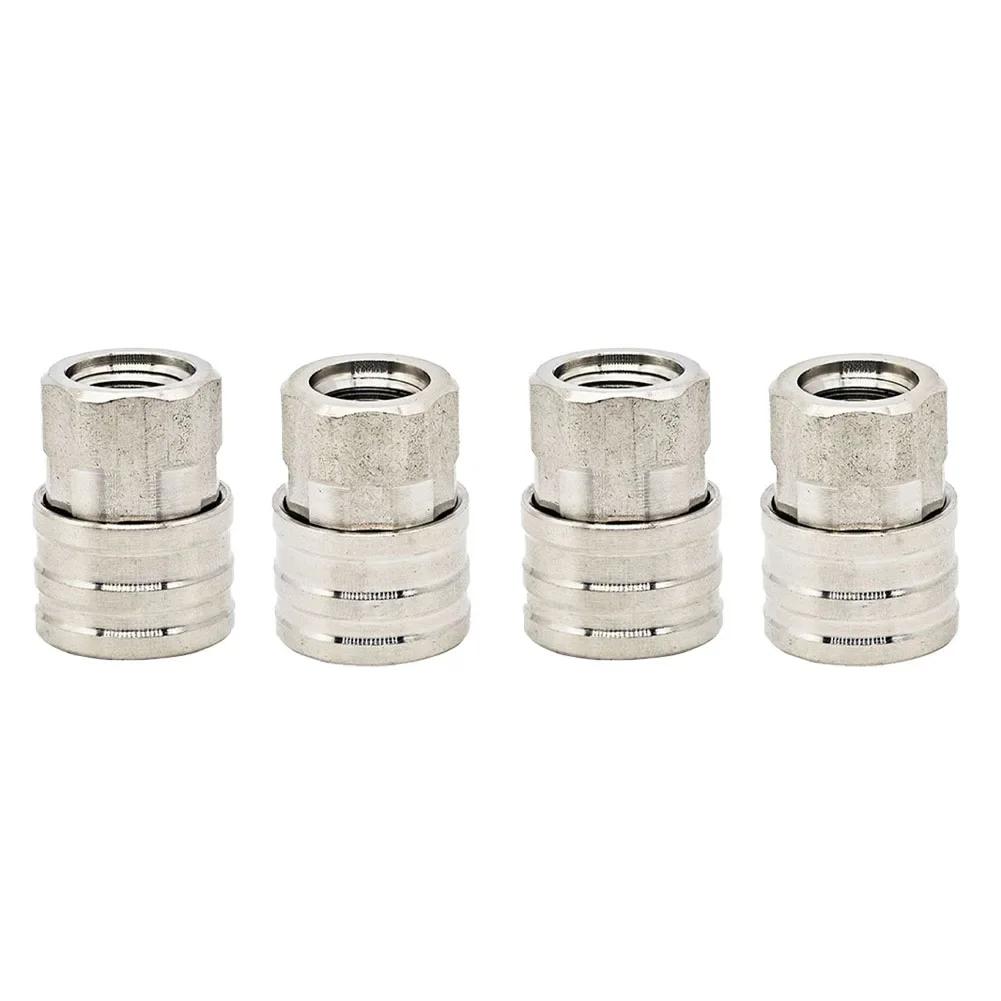 4Pack 14 Inch Pressure Washer Quick Connect Fittings - 5000 PSI High-Quality Pressure Washer Parts & Accessories 1
4Pack 14 Inch Pressure Washer Quick Connect Fittings - 5000 PSI High-Quality Pressure Washer Parts & Accessories 1