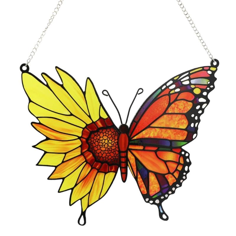 Light Refracting Colorful Butterfly Sunflowers Suncatchers Hanging Ornament Acrylic Light Catcher for Garden Balconies
Light Refracting Colorful Butterfly Sunflowers Suncatchers Hanging Ornament Acrylic Light Catcher for Garden Balconies