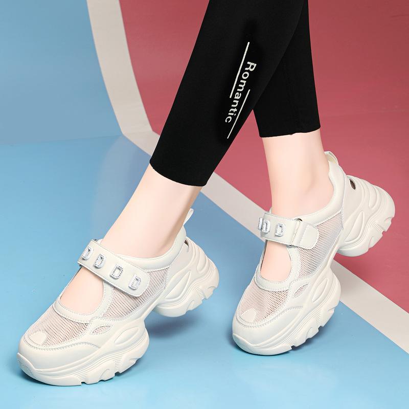 Ladies summer new slope heel platform casual fashion mesh sports dad shoes breathable women s sandals 40
Ladies summer new slope heel platform casual fashion mesh sports dad shoes breathable women s sandals 40