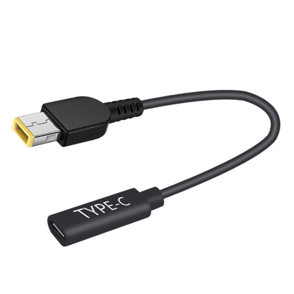 Durable 15cm 65W Charging Cable Power Cord Type-C Female to Square Slim Tip PD Charger
Durable 15cm 65W Charging Cable Power Cord Type-C Female to Square Slim Tip PD Charger