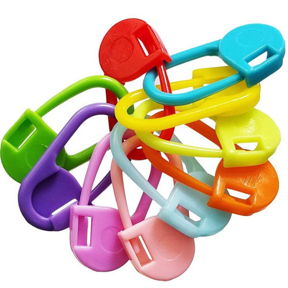500Pcs Plastic Stitch Markers - Colorful Locking Knitting Needle Clips for Crochet & Sewing
500Pcs Plastic Stitch Markers - Colorful Locking Knitting Needle Clips for Crochet & Sewing