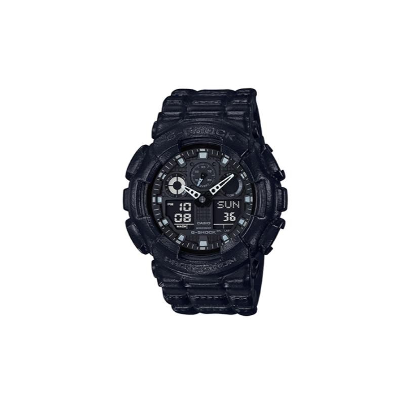 Casio LCD/Pointer Dual Display Series Classic Black Warrior Waterproof and Shockproof Quartz Movement Resin Strap Japanese and Korean GA-100BT-1AER чорний
Casio LCD/Pointer Dual Display Series Classic Black Warrior Waterproof and Shockproof Quartz Movement Resin Strap Japanese and Korean GA-100BT-1AER чорний