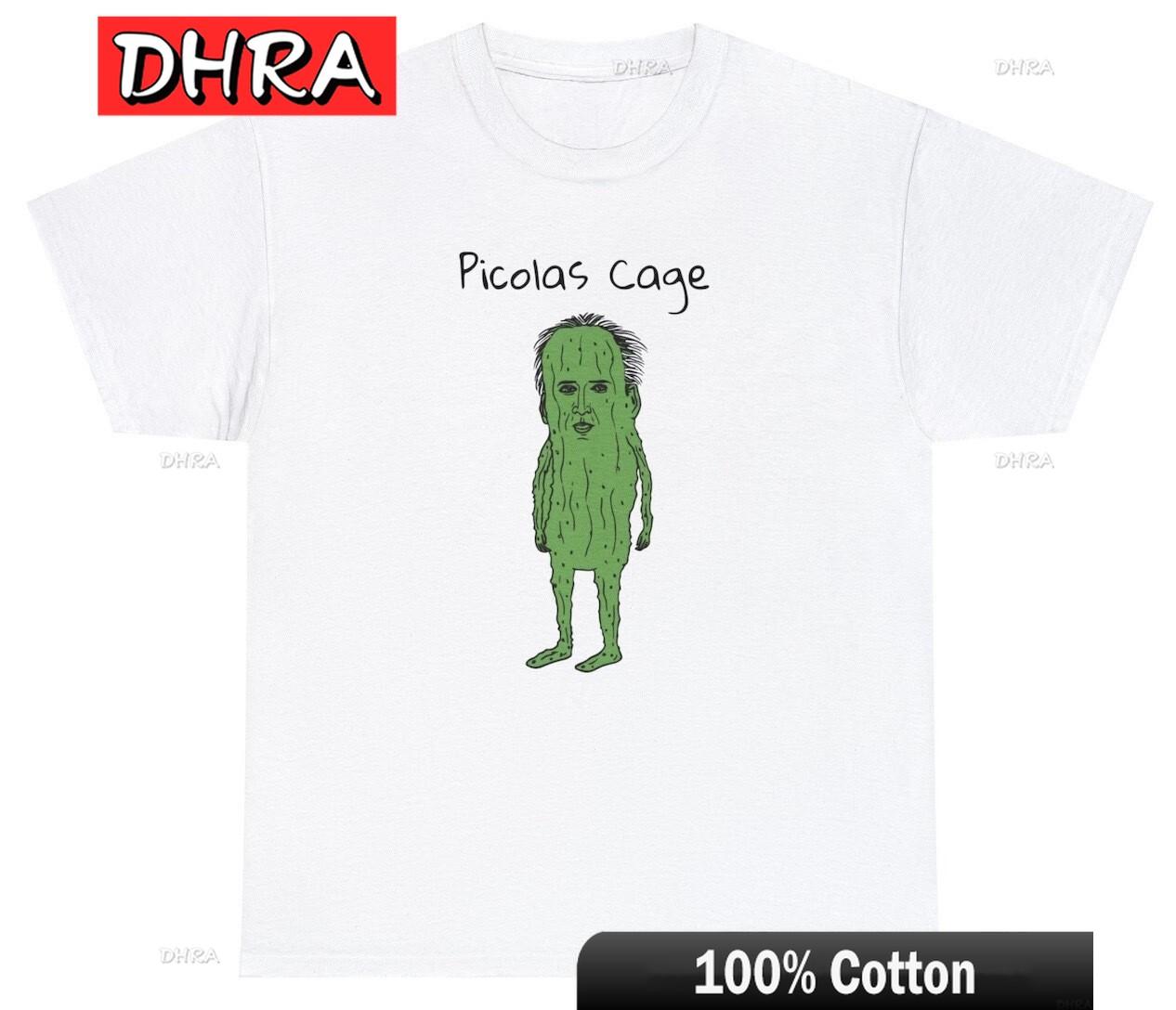 Picolas Cage TShirt Awkward Celebrity Humor Nicolas Cage Pickle Lover Silly Tee Comfy Edgy Classic Funny Stylish Graphic Tees 4XL
Picolas Cage TShirt Awkward Celebrity Humor Nicolas Cage Pickle Lover Silly Tee Comfy Edgy Classic Funny Stylish Graphic Tees 4XL