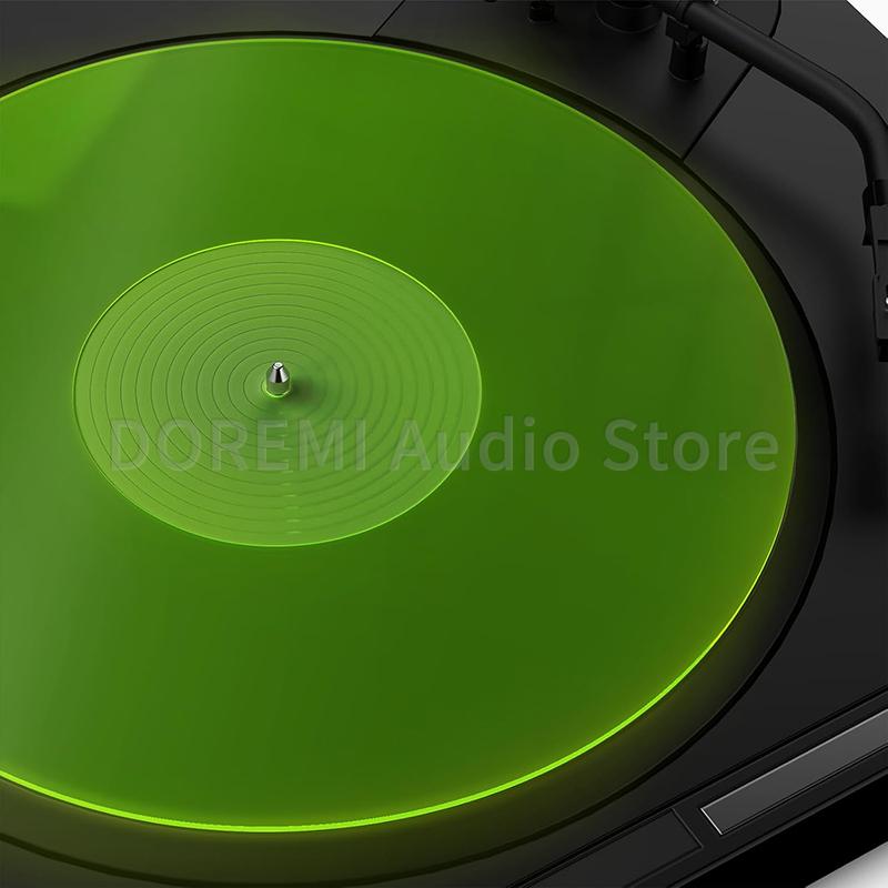 30cm Acrylic Turntable Slip Mat Reduce Static Dust Noise Replacement Record Platter Slipmat for 12 Inch LP Vinyl Record Player зелений
30cm Acrylic Turntable Slip Mat Reduce Static Dust Noise Replacement Record Platter Slipmat for 12 Inch LP Vinyl Record Player зелений