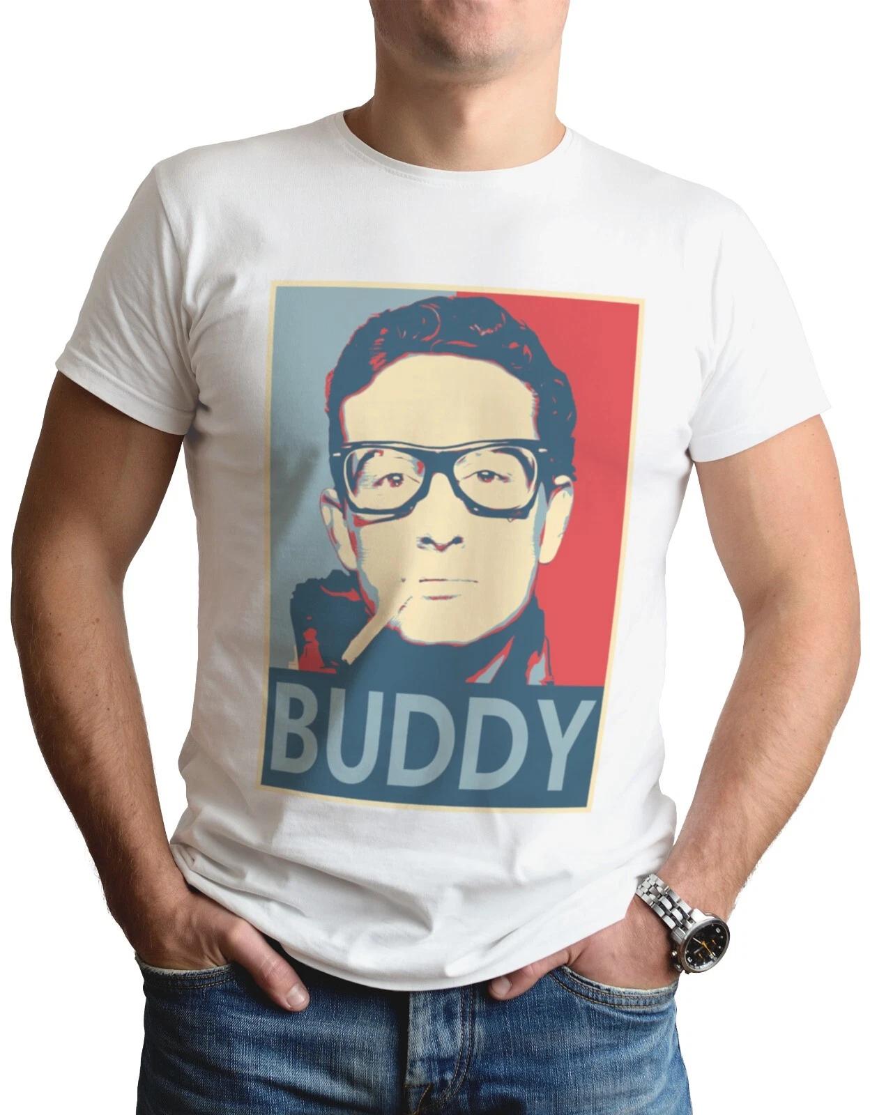 Buddy Holly T-Shirt Art Retro Icon 50s Music Musician Crickets Cool Gift Top Tee S
Buddy Holly T-Shirt Art Retro Icon 50s Music Musician Crickets Cool Gift Top Tee S