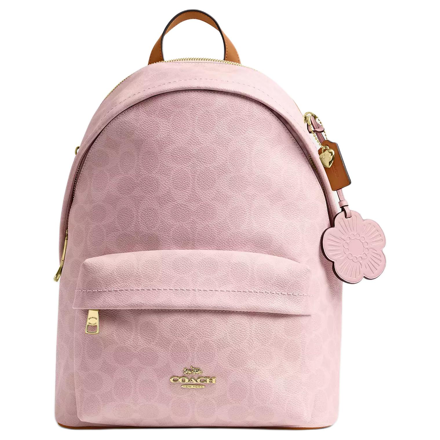 Coach Taylor 13 Logo Print With Pendant Coated Canvas Backpack Small Women backpack Pink CEF46-IMPO Gift Set (Gift Box Set+Charm Accessories)
Coach Taylor 13 Logo Print With Pendant Coated Canvas Backpack Small Women backpack Pink CEF46-IMPO Gift Set (Gift Box Set+Charm Accessories)