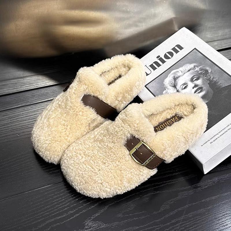 Fur Women Cotton Slippers Flats Casual Mules Shoes Short Plush Cozy Snow Boots Winter Home Flip Flops Dress Woman Shoes 35
Fur Women Cotton Slippers Flats Casual Mules Shoes Short Plush Cozy Snow Boots Winter Home Flip Flops Dress Woman Shoes 35