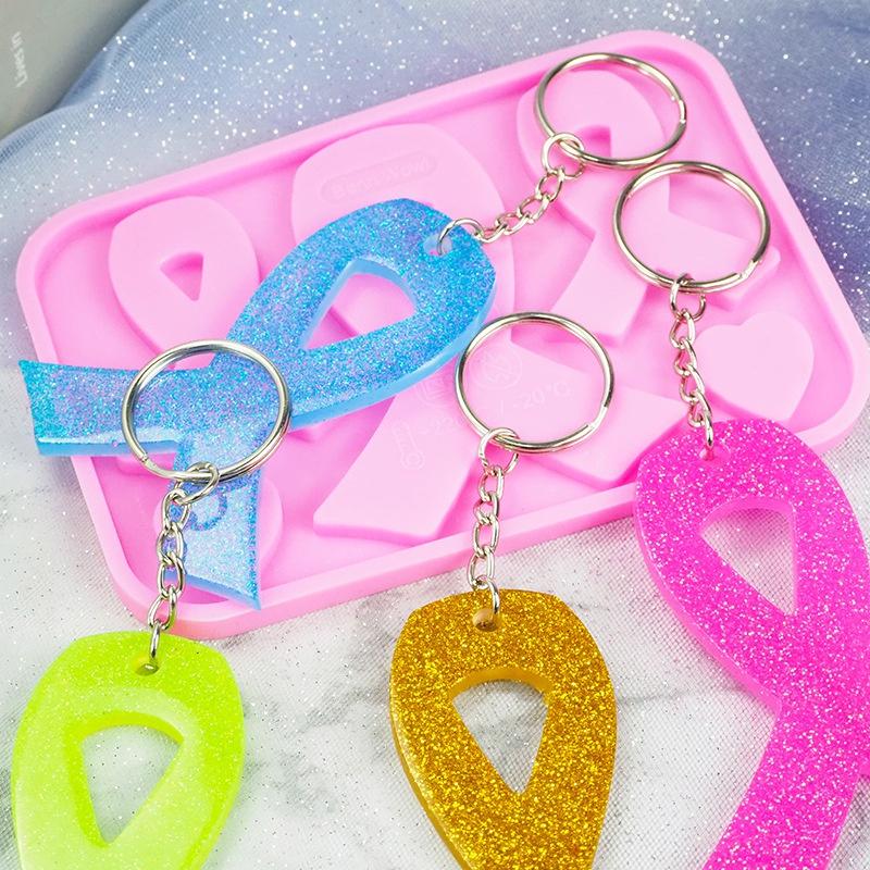 Bow Key Ring Pendant Mirror Resin Jewelry Accessories Pendant Silicone Mold Diy Crystal Epoxy Mold B
Bow Key Ring Pendant Mirror Resin Jewelry Accessories Pendant Silicone Mold Diy Crystal Epoxy Mold B