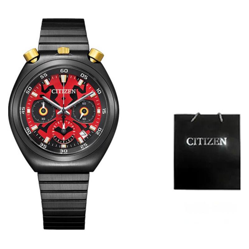 CITIZEN Star Wars Joint Series Cyberpunk Fashion Waterproof Quartz Steel Strap Men s Watch Black Dial AN3668-55W чорний
CITIZEN Star Wars Joint Series Cyberpunk Fashion Waterproof Quartz Steel Strap Men s Watch Black Dial AN3668-55W чорний