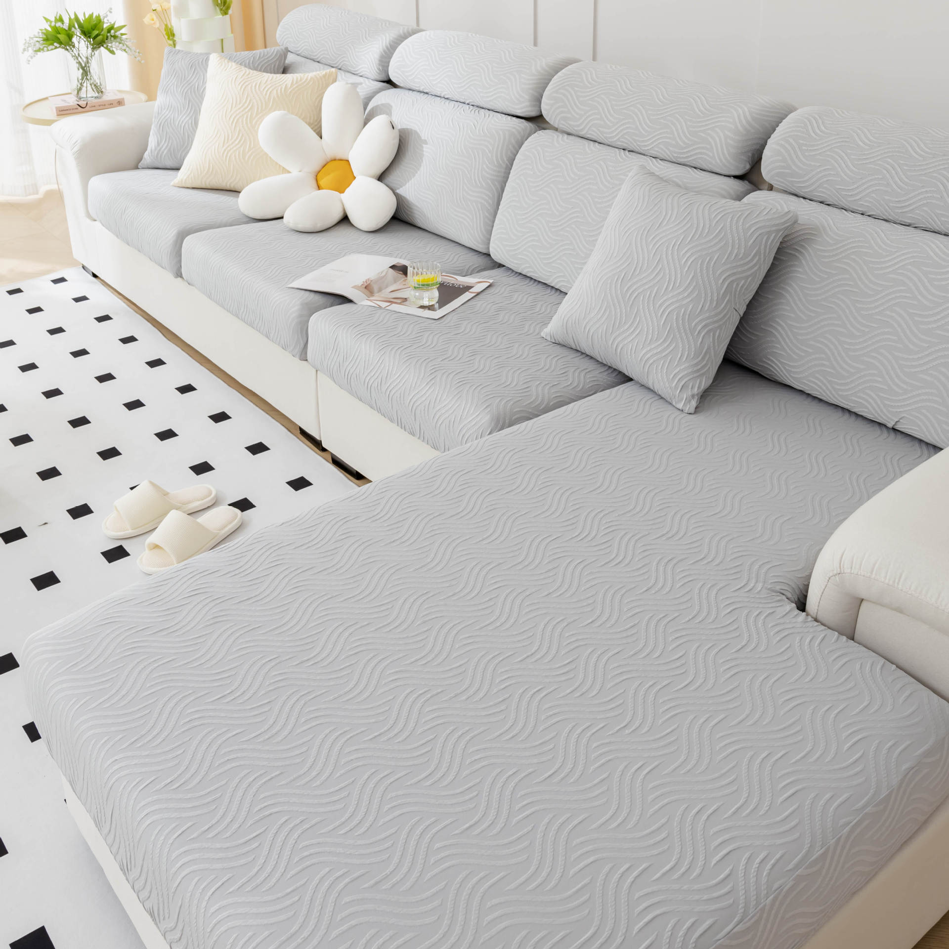 Эластичный чехол для дивана, летний всеобъемлющий универсальный водонепроницаемый диван, шикарный простой летний коврик, подушка 20-25*60-80*5-15cm
Эластичный чехол для дивана, летний всеобъемлющий универсальный водонепроницаемый диван, шикарный простой летний коврик, подушка 20-25*60-80*5-15cm