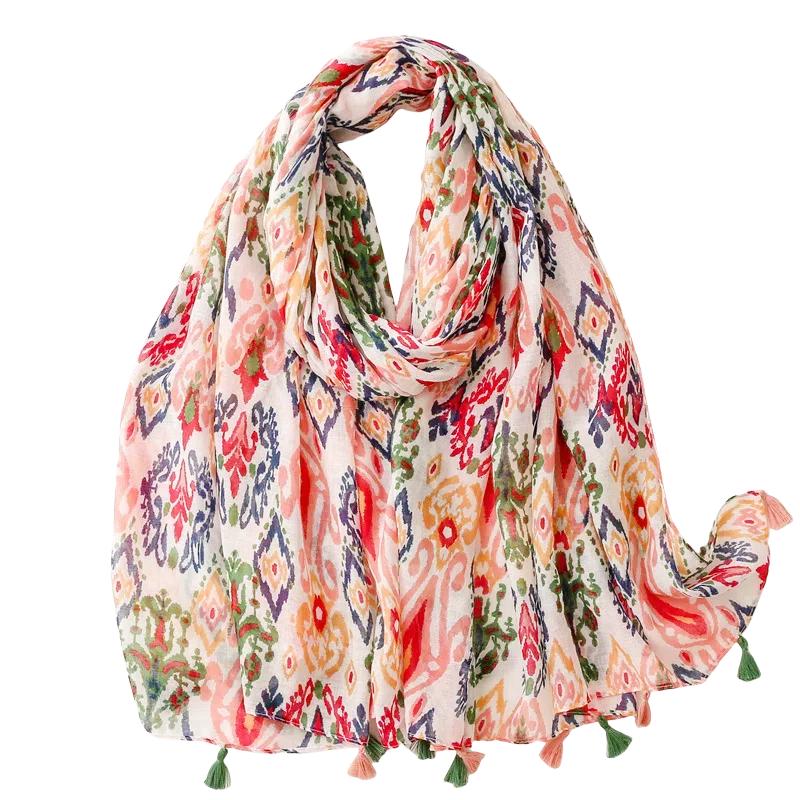 Шарф ручной работы из хлопка и льна, женский шарф-шаль с кисточками и принтом в виде ярко-желтых листьев и фруктов 180x88
Шарф ручной работы из хлопка и льна, женский шарф-шаль с кисточками и принтом в виде ярко-желтых листьев и фруктов 180x88