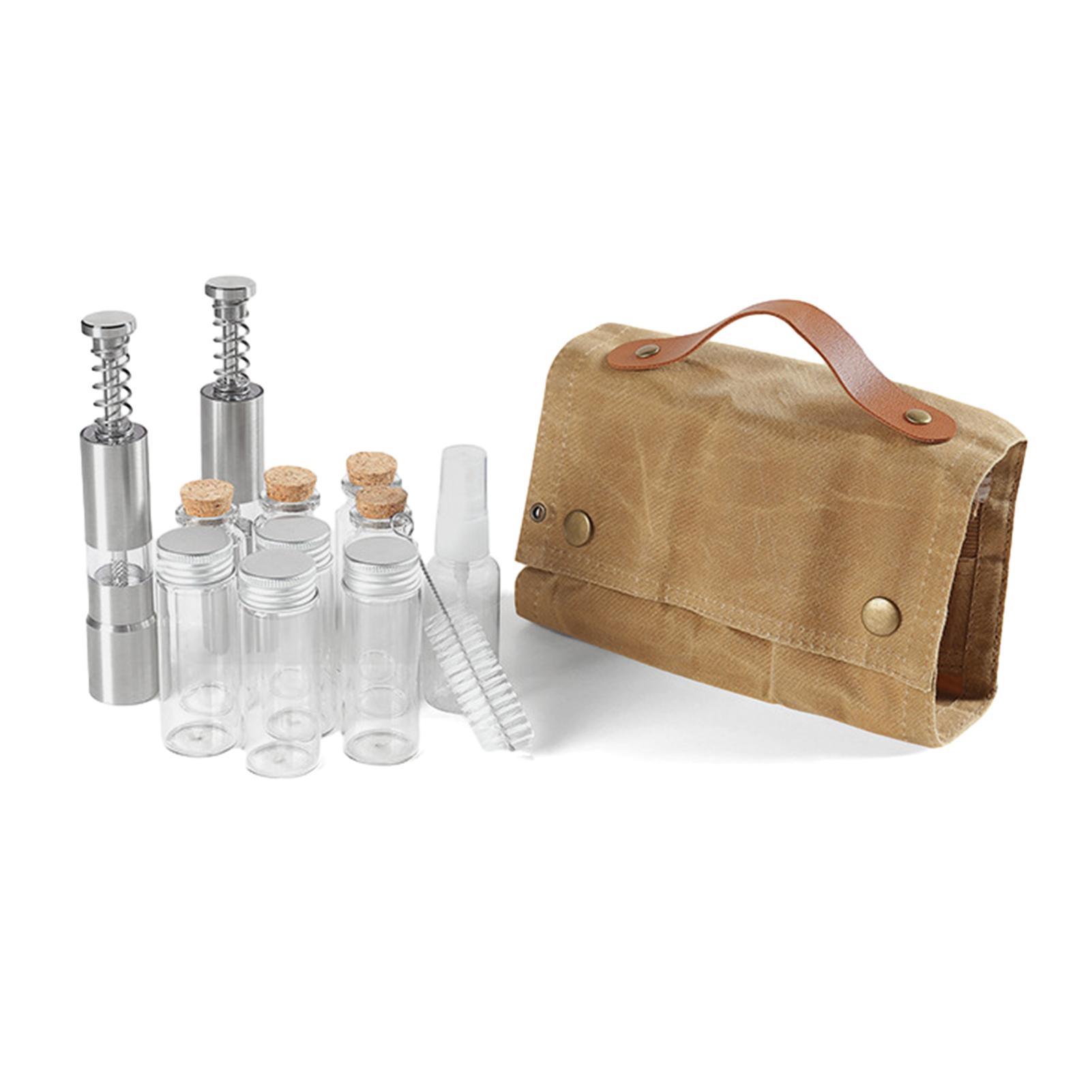Multi Place Spice Bottle Storage Bag Set Portable Foldable Spice Container For Picnic хаки
Multi Place Spice Bottle Storage Bag Set Portable Foldable Spice Container For Picnic хаки