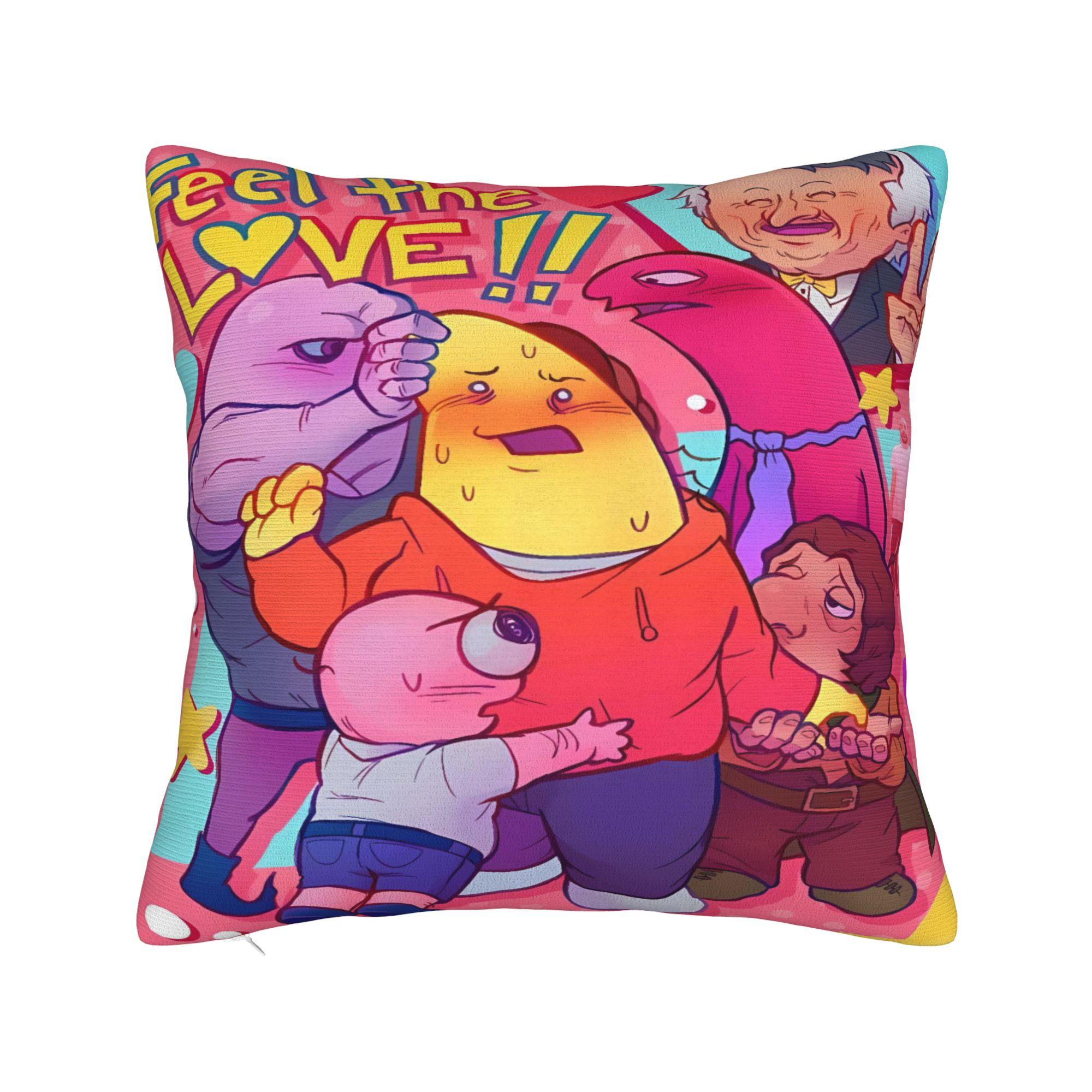 Smiling Friends Pillowcases Retro Trendy Pillow Case For Chair Sofa Home Decor Soft Pillow Cover 30cmx30cm
Smiling Friends Pillowcases Retro Trendy Pillow Case For Chair Sofa Home Decor Soft Pillow Cover 30cmx30cm