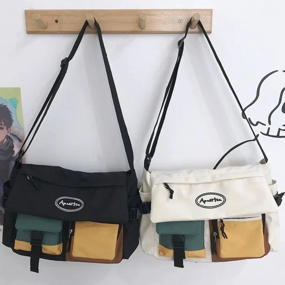 Nylon Harajuku Messenger Bag Multi Functional Outdoor Shoulder Pouch Men s Crossbody Bag Work White Without Pendant
Nylon Harajuku Messenger Bag Multi Functional Outdoor Shoulder Pouch Men s Crossbody Bag Work White Without Pendant