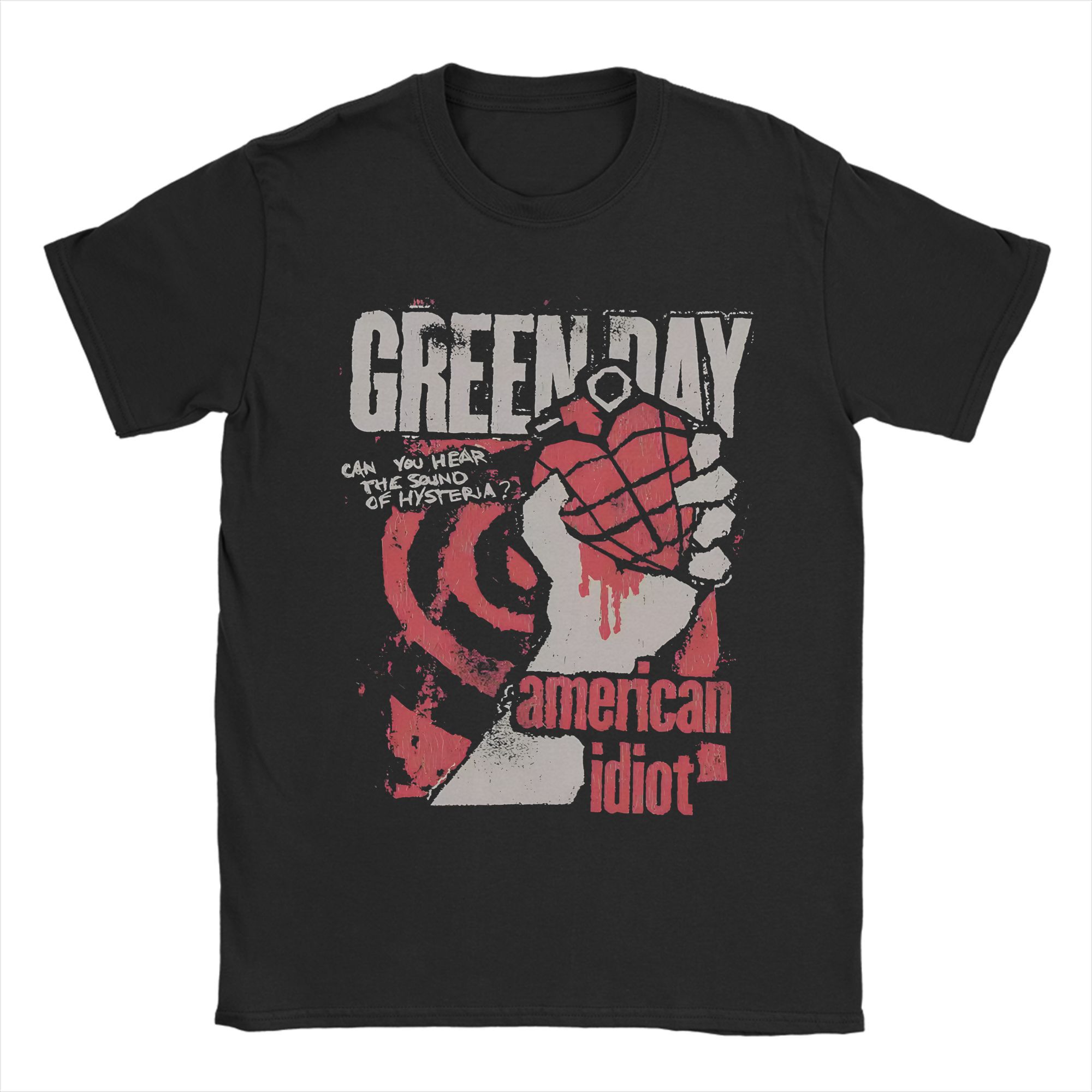Funny Green Day American Idiot Tshirt Men s Round Neck Short Sleeve Clothes Cotton Summer TopsTops S
Funny Green Day American Idiot Tshirt Men s Round Neck Short Sleeve Clothes Cotton Summer TopsTops S